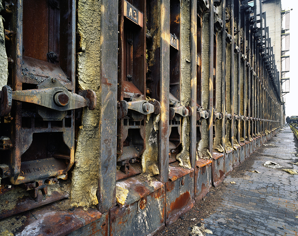 Lost steel acme coke ovens
